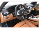2020 BMW 7 Series 740i Sedan Cognac Interior