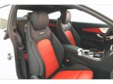 2019 Mercedes-Benz C AMG 63 S Coupe Red Pepper/Black Interior