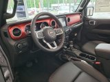 2020 Jeep Gladiator Rubicon 4x4 Black Interior