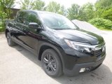 2019 Honda Ridgeline Sport AWD Front 3/4 View