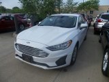 2019 Oxford White Ford Fusion S #133576483