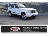Stone White Jeep Liberty in 2008