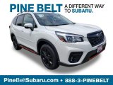 2019 Crystal White Pearl Subaru Forester 2.5i Sport #133599700