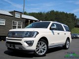2019 White Platinum Metallic Tri-Coat Ford Expedition Platinum Max 4x4 #133599648