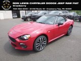 Red Fiat 124 Spider in 2019