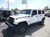 2017 Bright White Jeep Wrangler Unlimited Rubicon 4x4 #133621539