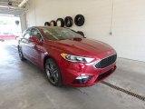 2019 Ruby Red Ford Fusion V6 Sport AWD #133621479