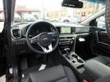 2020 Kia Sportage EX AWD Black Interior