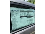 2020 Hyundai Elantra SEL Window Sticker