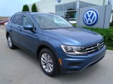 2019 Blue Silk Metallic Volkswagen Tiguan SE 4MOTION #133675119