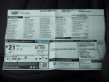 2018 Cadillac CT6 3.6 Luxury AWD Sedan Window Sticker