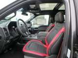 2019 Ford F150 Lariat Sport SuperCrew 4x4 Sport Black/Red Interior