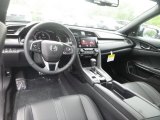 2019 Honda Civic Sport Touring Hatchback Black Interior