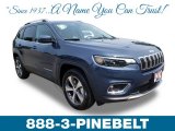 2019 Blue Shade Pearl Jeep Cherokee Limited 4x4 #133693900