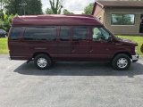 Dark Toreador Red Metallic Ford E Series Van in 2008