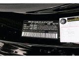 2019 CLS Color Code for Black - Color Code: 040