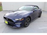 2018 Ford Mustang EcoBoost Premium Convertible Front 3/4 View