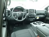 2019 Chevrolet Silverado 1500 Custom Crew Cab 4WD Jet Black Interior