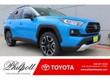 2019 Blue Flame Toyota RAV4 Adventure AWD #133766228