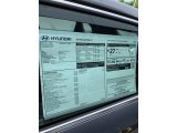 2019 Hyundai Elantra GT  Window Sticker
