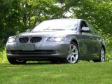 2008 Space Grey Metallic BMW 5 Series 535xi Sedan #13375110
