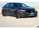 2019 Polished Metal Metallic Honda Civic EX Hatchback #133784459