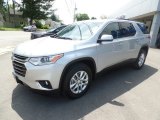 2019 Silver Ice Metallic Chevrolet Traverse LT AWD #133809032