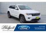 2018 Bright White Jeep Grand Cherokee Limited #133809083