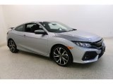 2018 Lunar Silver Metallic Honda Civic Si Coupe #133809180