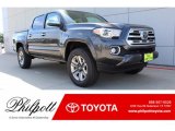 2019 Magnetic Gray Metallic Toyota Tacoma Limited Double Cab #133809076