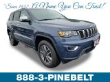 2019 Slate Blue Pearl Jeep Grand Cherokee Limited 4x4 #133828150