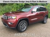 2019 Velvet Red Pearl Jeep Grand Cherokee Limited 4x4 #133828319