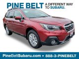 2019 Crimson Red Pearl Subaru Outback 2.5i Premium #133828162