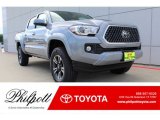 2019 Cement Gray Toyota Tacoma TRD Sport Double Cab 4x4 #133828270