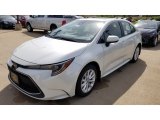 2020 Blizzard Pearl White Toyota Corolla LE #133843521