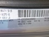 2019 Challenger Color Code for Triple Nickel - Color Code: PSE
