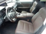 2019 Lexus RX 350L AWD Noble Brown Interior