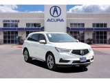 2019 White Diamond Pearl Acura MDX Technology #133896508