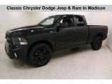 2017 Brilliant Black Crystal Pearl Ram 1500 Express Quad Cab 4x4 #133918442