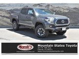 2019 Magnetic Gray Metallic Toyota Tacoma TRD Off-Road Double Cab 4x4 #133918260