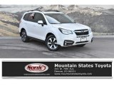 2017 Crystal White Pearl Subaru Forester 2.5i Limited #133937767