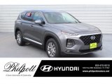 2019 Machine Gray Hyundai Santa Fe SEL #133957363