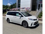 Super White Toyota Sienna in 2020