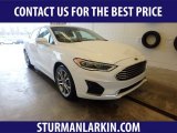 2019 Oxford White Ford Fusion SEL #133991564