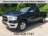 2019 Patriot Blue Pearl Ram 1500 Big Horn Quad Cab 4x4 #133995584