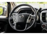 2019 Nissan Titan PRO 4X Crew Cab 4x4 Steering Wheel