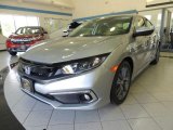 2019 Lunar Silver Metallic Honda Civic EX Sedan #134033044