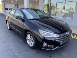Phantom Black Hyundai Elantra in 2020