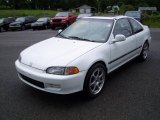 1995 Frost White Honda Civic EX Coupe #13367891