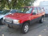 Flame Red Jeep Grand Cherokee in 1994